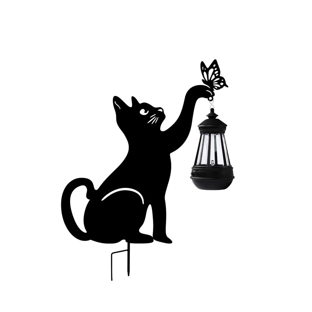 Maisie Silhouette Cat LED Outdoor Hanging Lights