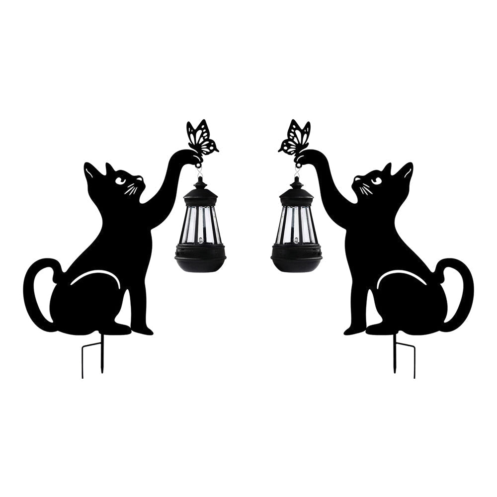 Maisie Silhouette Cat LED Outdoor Hanging Lights