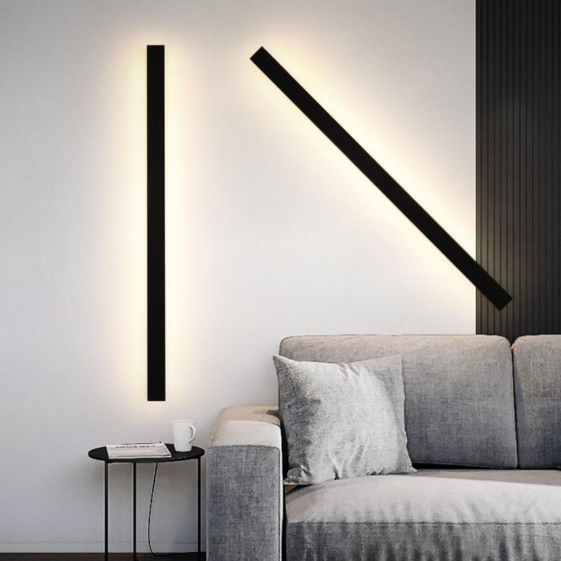 Blai Linear Modern LED Outdoor Wall Lights