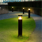 Fara Round Modern Outdoor Post Light
