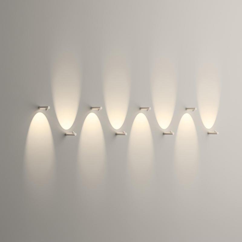 Fiery Tube Creative Modern Glass Outdoor Wall Lights