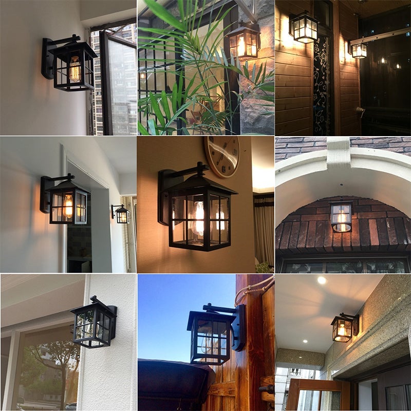 Beata Minimalist Lampshade Outdoor Lanterns
