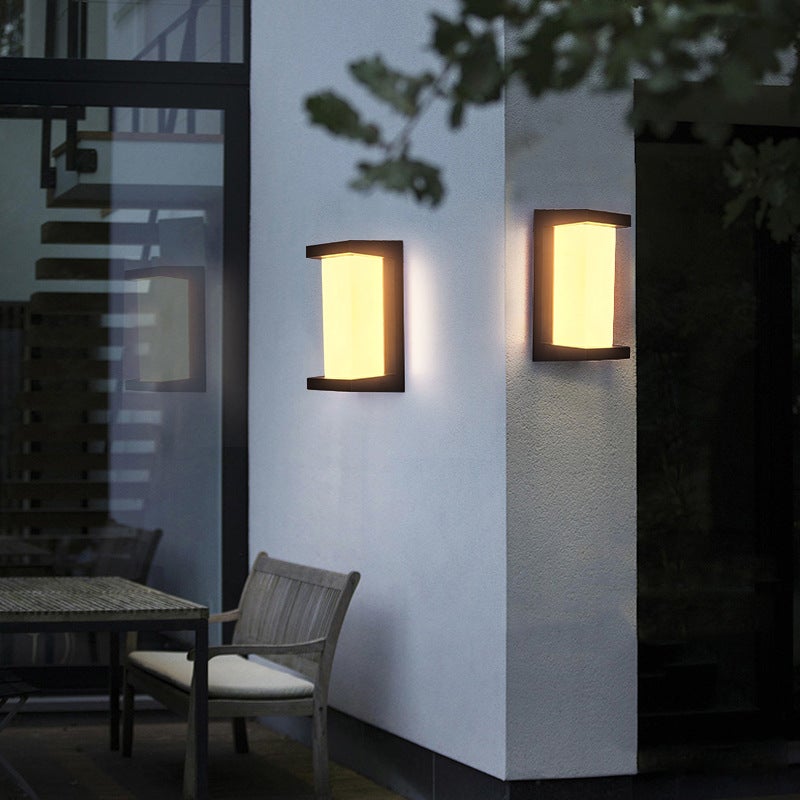Dion Creative Geometric Modern Outdoor Wall Lights