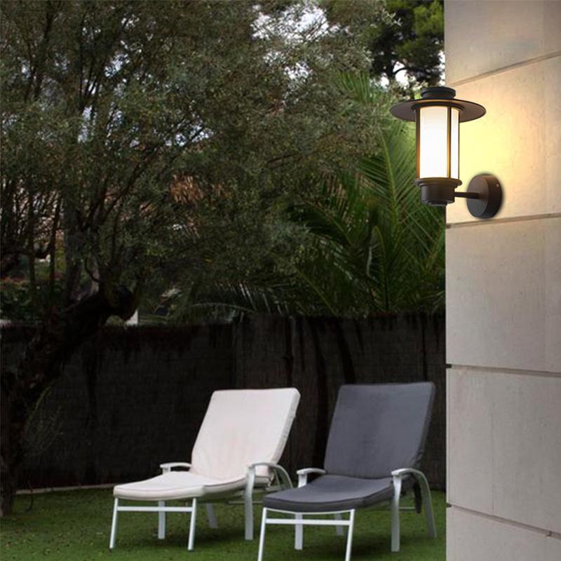 Tala Top Hats LED Retro Outdoor Wall Lights
