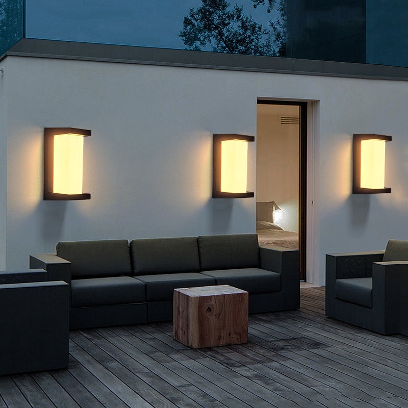 Dion Creative Geometric Modern Outdoor Wall Lights