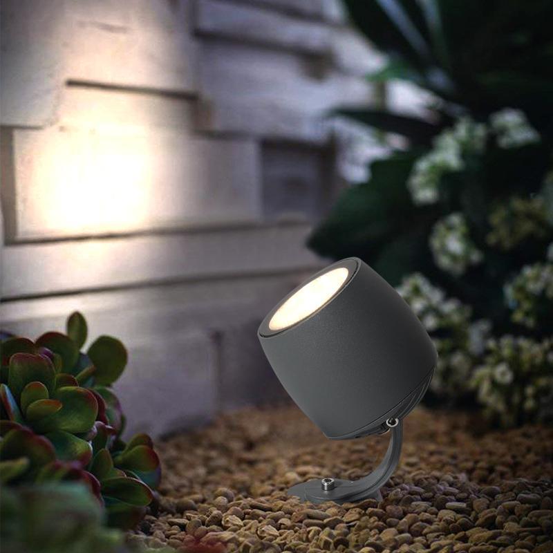 Rebecca Round Modern Tree Spotlights Outdoor Light