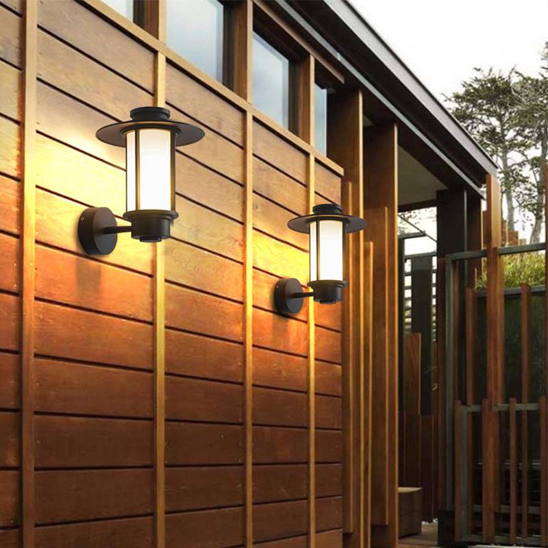 Tala Top Hats LED Retro Outdoor Wall Lights