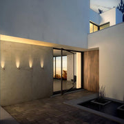 Fiery Tube Creative Modern Glass Outdoor Wall Lights