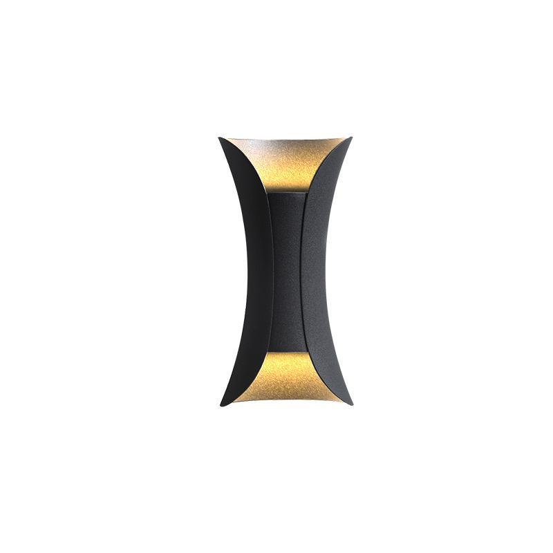 Sunshine Waterproof Modern Glass Outdoor Wall Lights