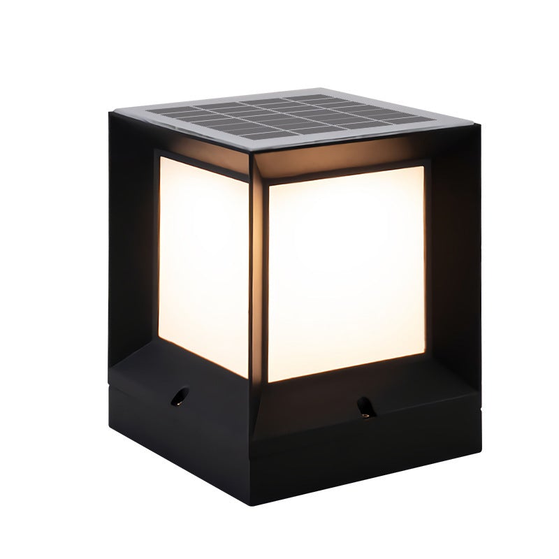 Penelope Creative Modern Outdoor Post Lamp