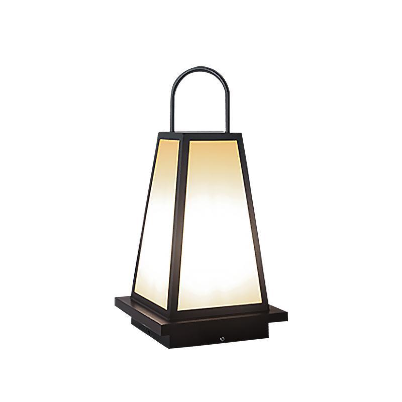 Weary LED Retro Black Outdoor Light Lanterns