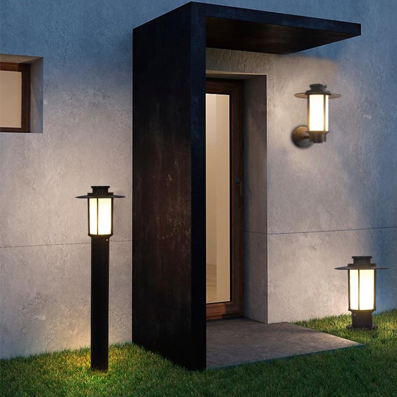 Tala Top Hats LED Retro Outdoor Wall Lights