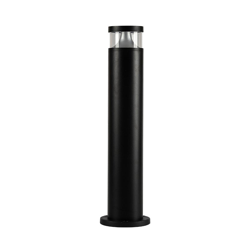 Fara Round Modern Outdoor Post Light