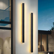 Fier Long Strip Modern Outdoor Wall Lights
