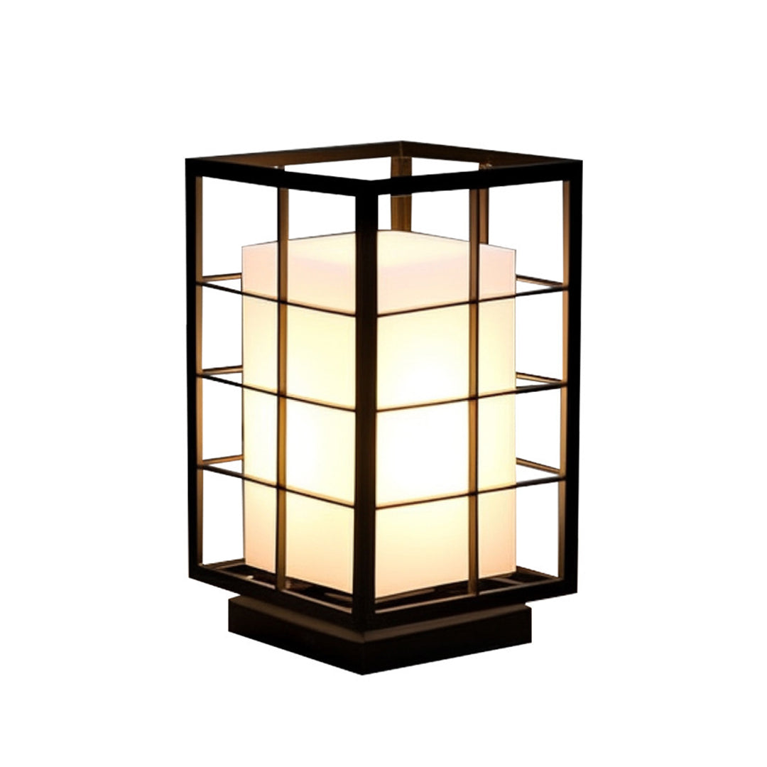 Blac Modern Unique Stainless Steel Outdoor Floor Lamp