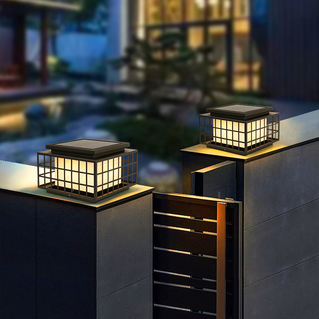 Igor Modern Stainless Steel Outdoor Pillar Lights
