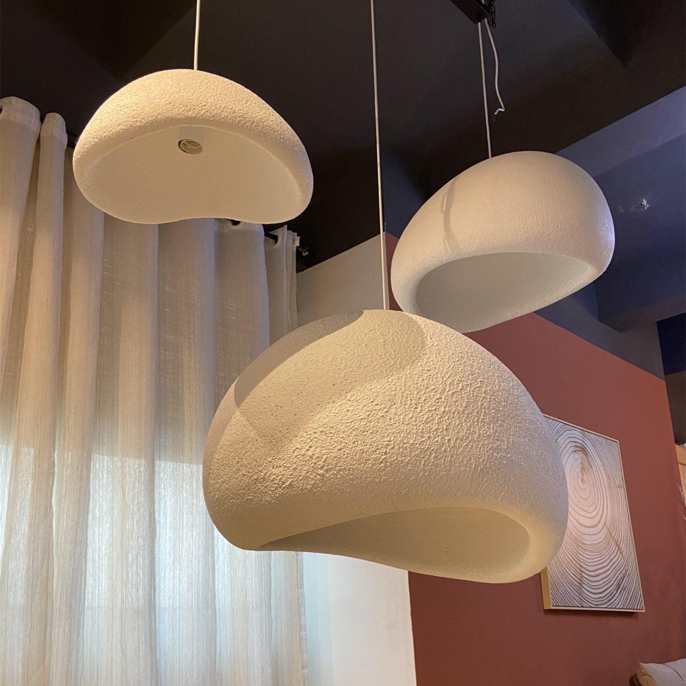 Lustra Chandelier Rough Combination Wabi-Sabi-Neutral Decor