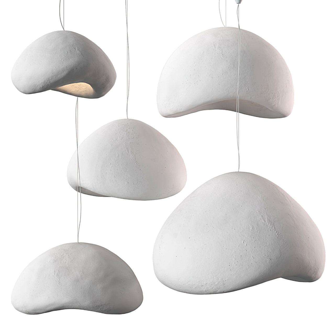 Lustra Chandelier Rough Combination Wabi-Sabi-Neutral Decor