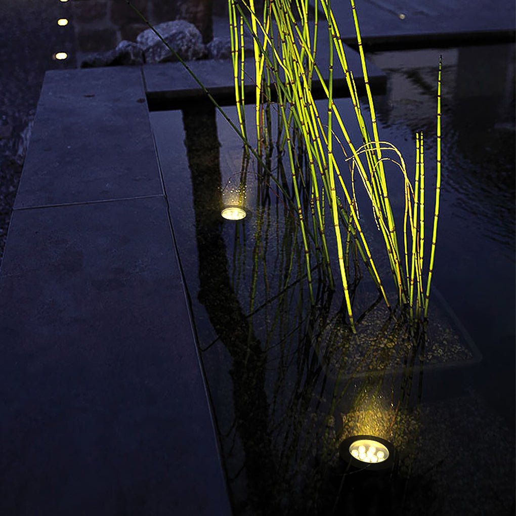 Garret Submersible LED Landscape Steel Outdoor Pool Lights