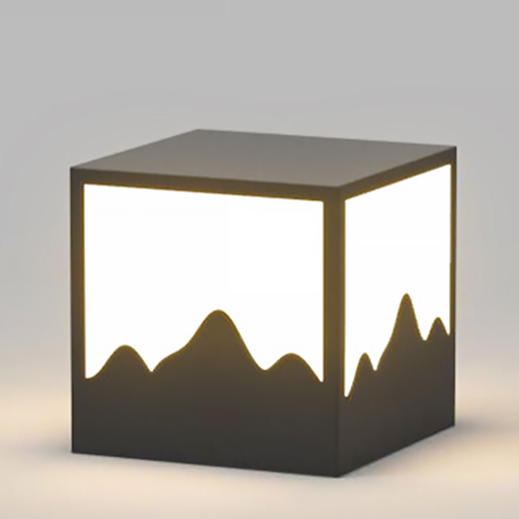 Leo Landscape Silhouette LED Steel Outdoor Post Light