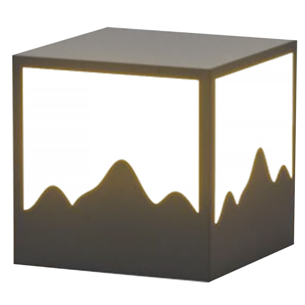 Leo Landscape Silhouette LED Steel Outdoor Post Light