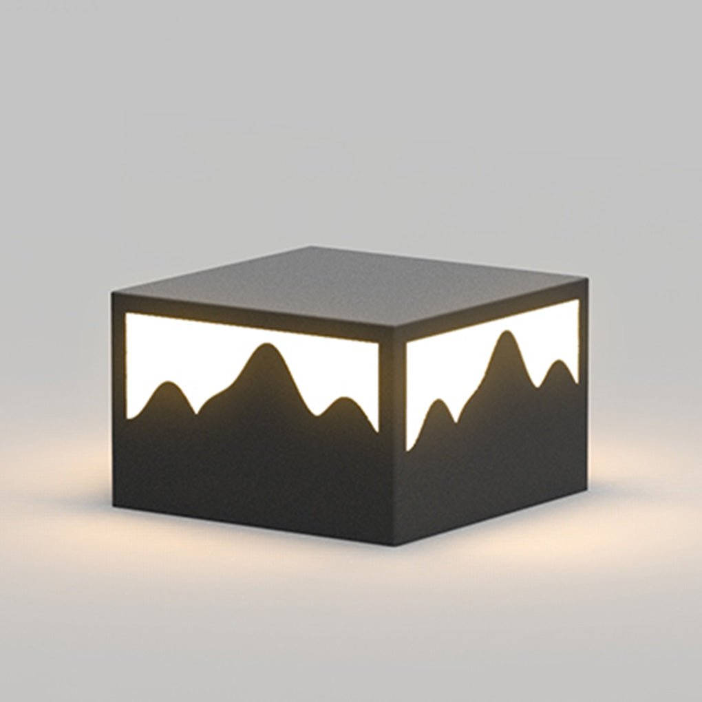 Leo Landscape Silhouette LED Steel Outdoor Post Light