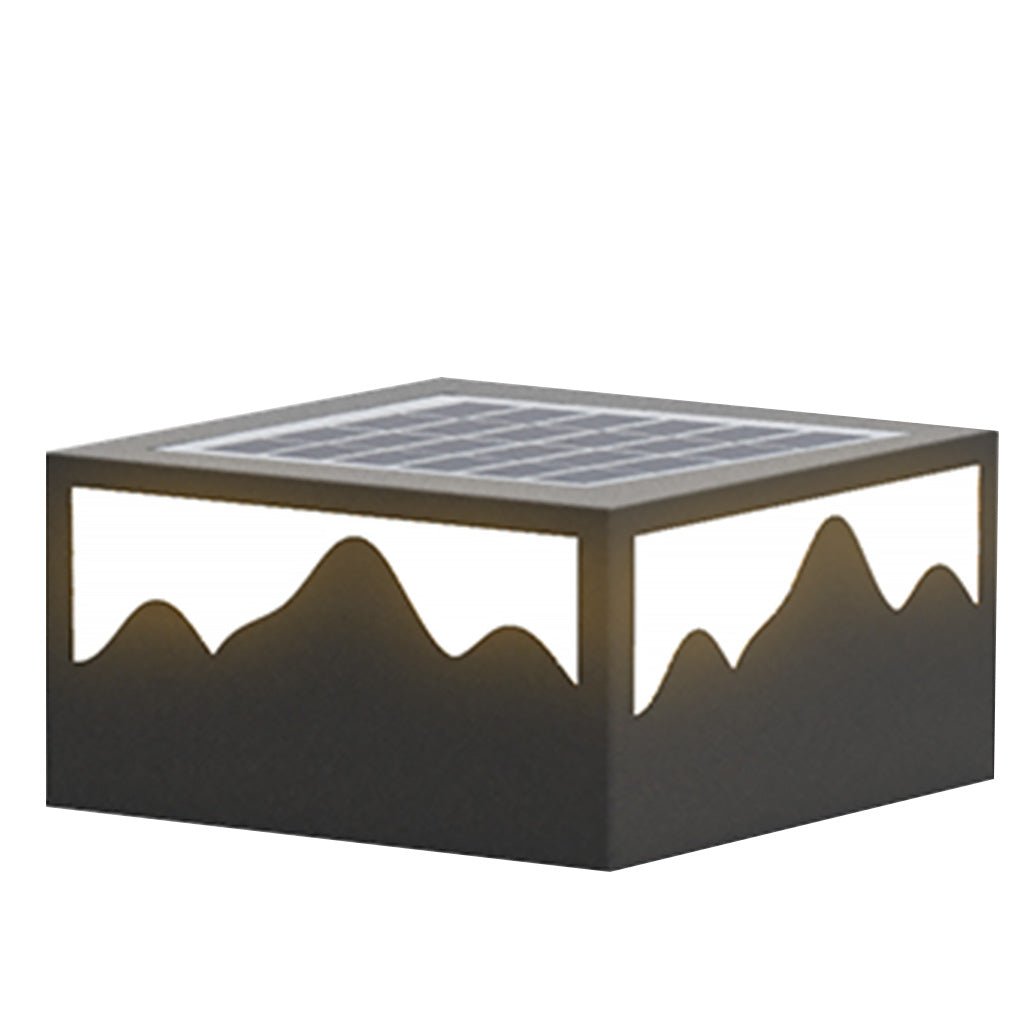 Leo Landscape Silhouette LED Steel Outdoor Post Light