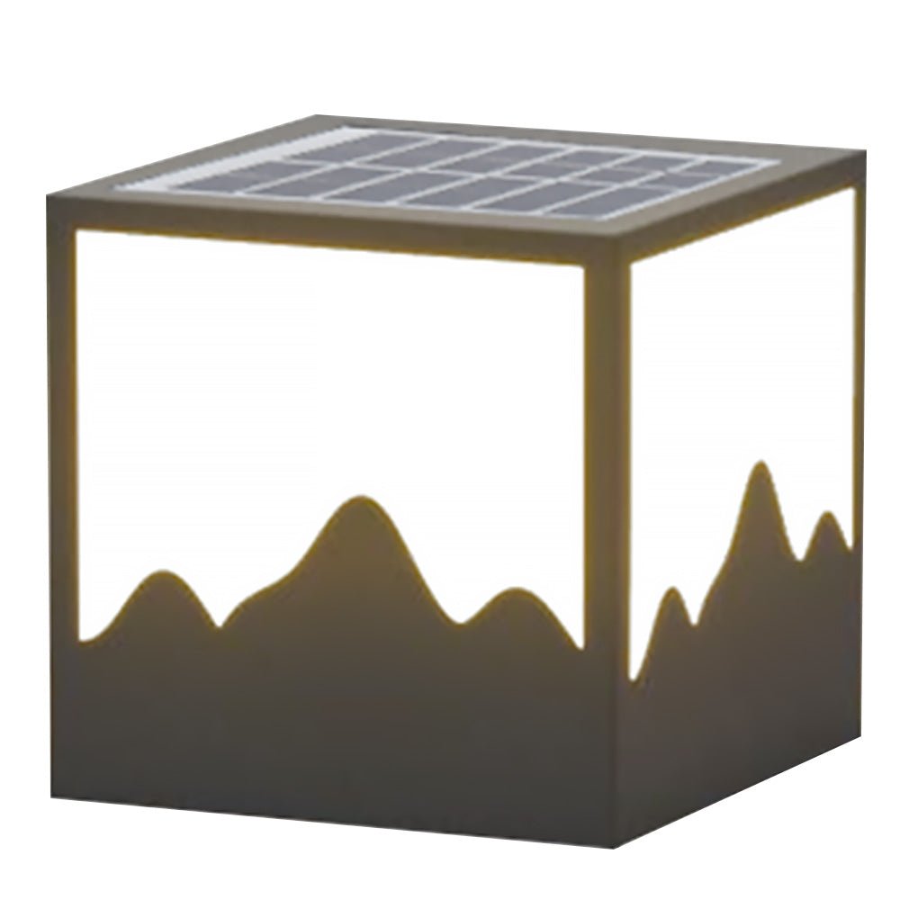 Leo Landscape Silhouette LED Steel Outdoor Post Light