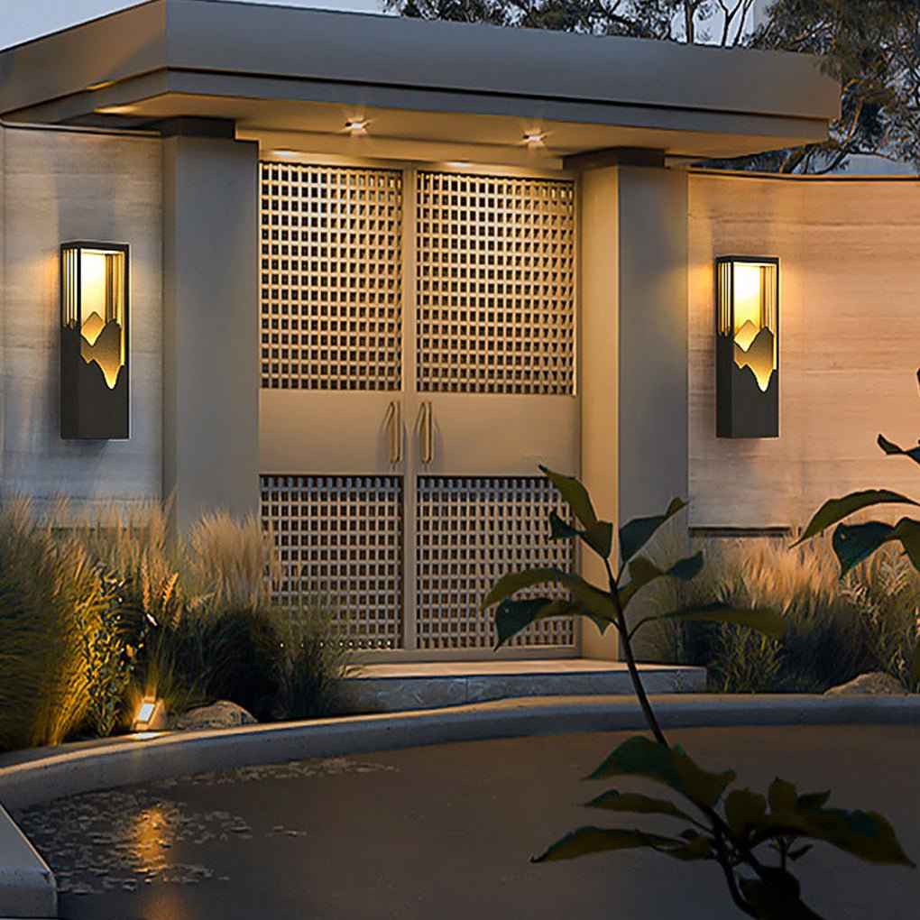 Selna Scenery LED Solar Stainless Outdoor Porch Lights