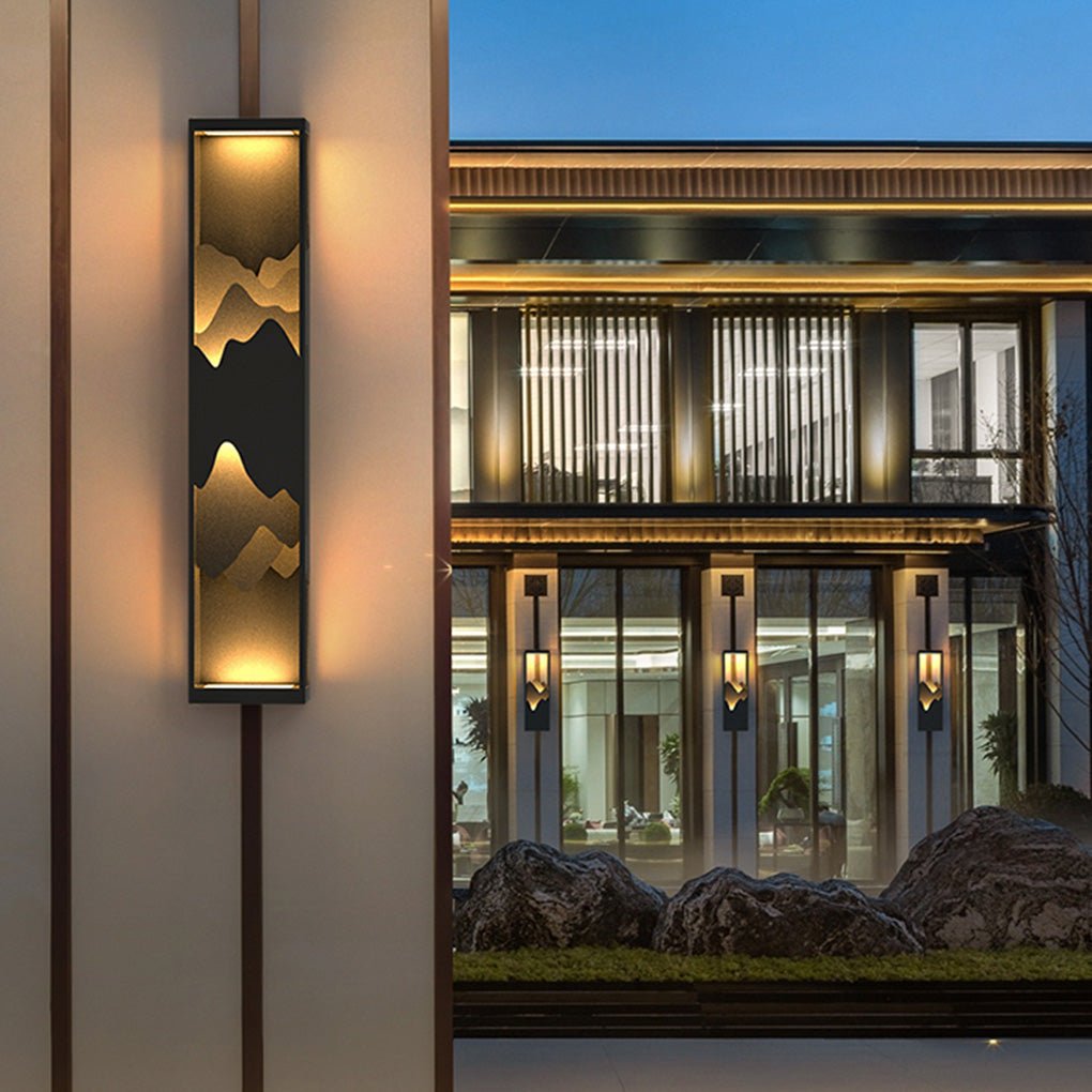 Selna Scenery LED Solar Stainless Outdoor Porch Lights