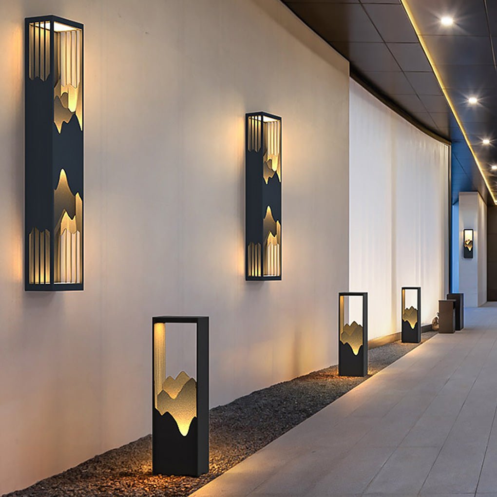 Selna Scenery LED Solar Stainless Outdoor Porch Lights