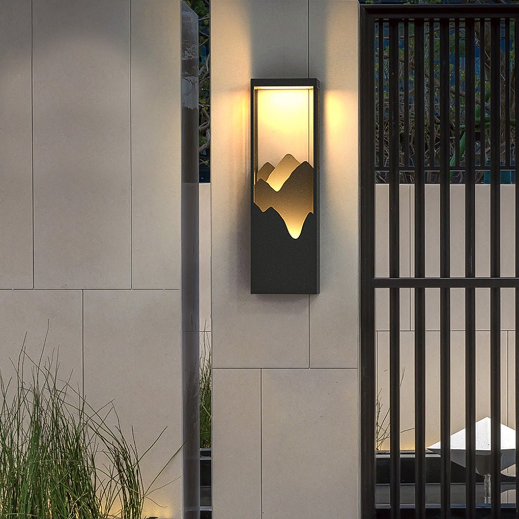 Selna Scenery LED Solar Stainless Outdoor Porch Lights