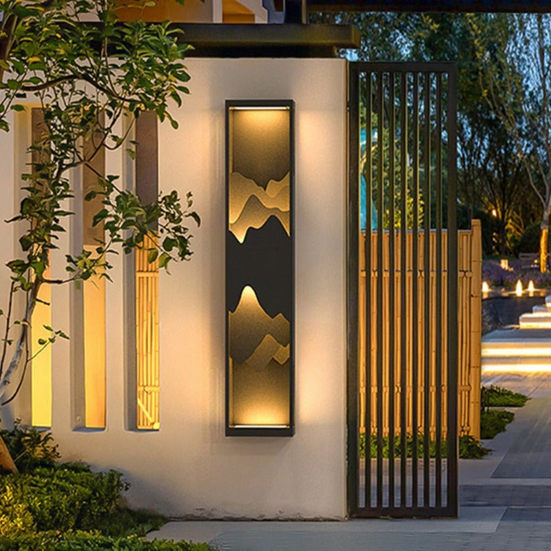 Selna Scenery LED Solar Stainless Outdoor Porch Lights