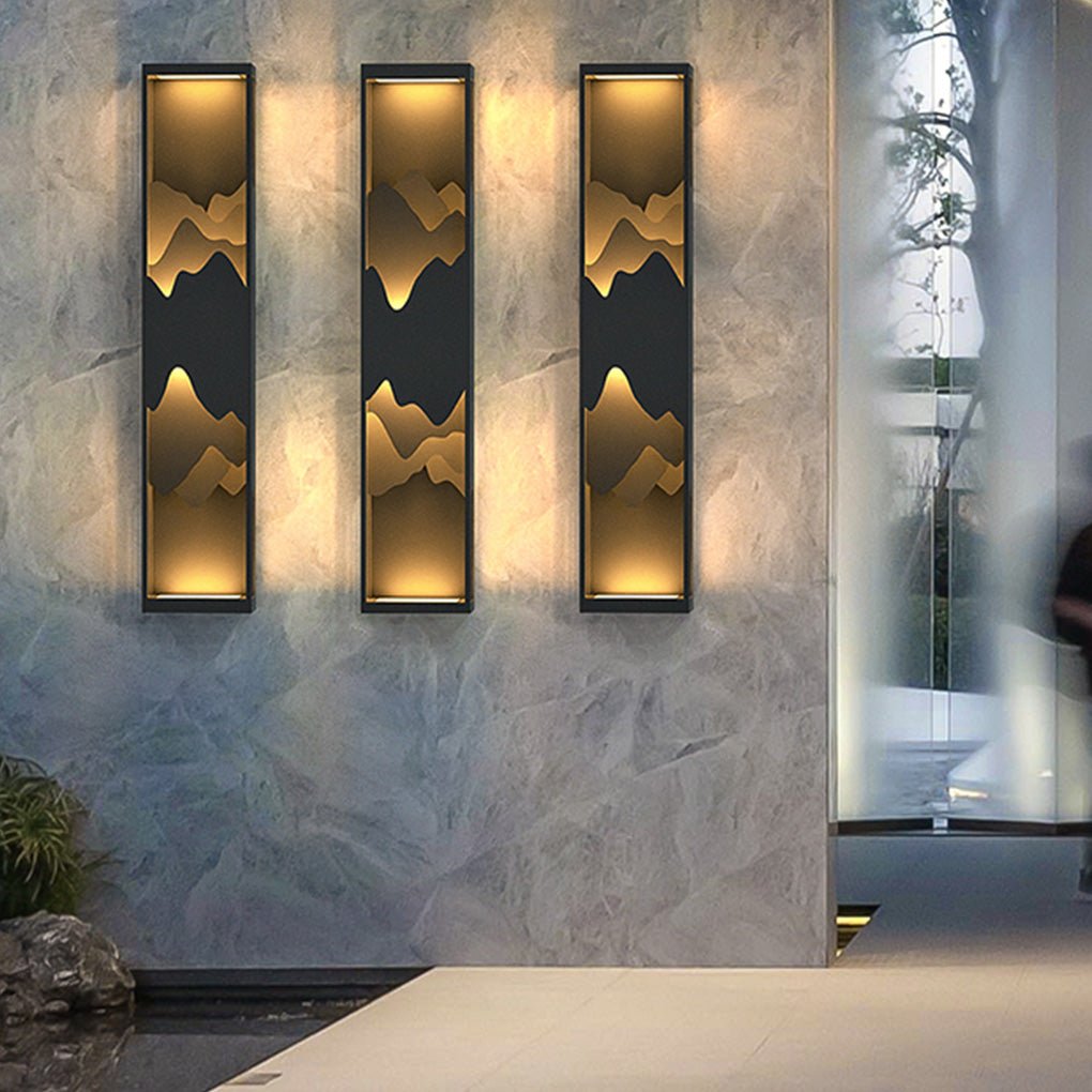 Selna Scenery LED Solar Stainless Outdoor Porch Lights