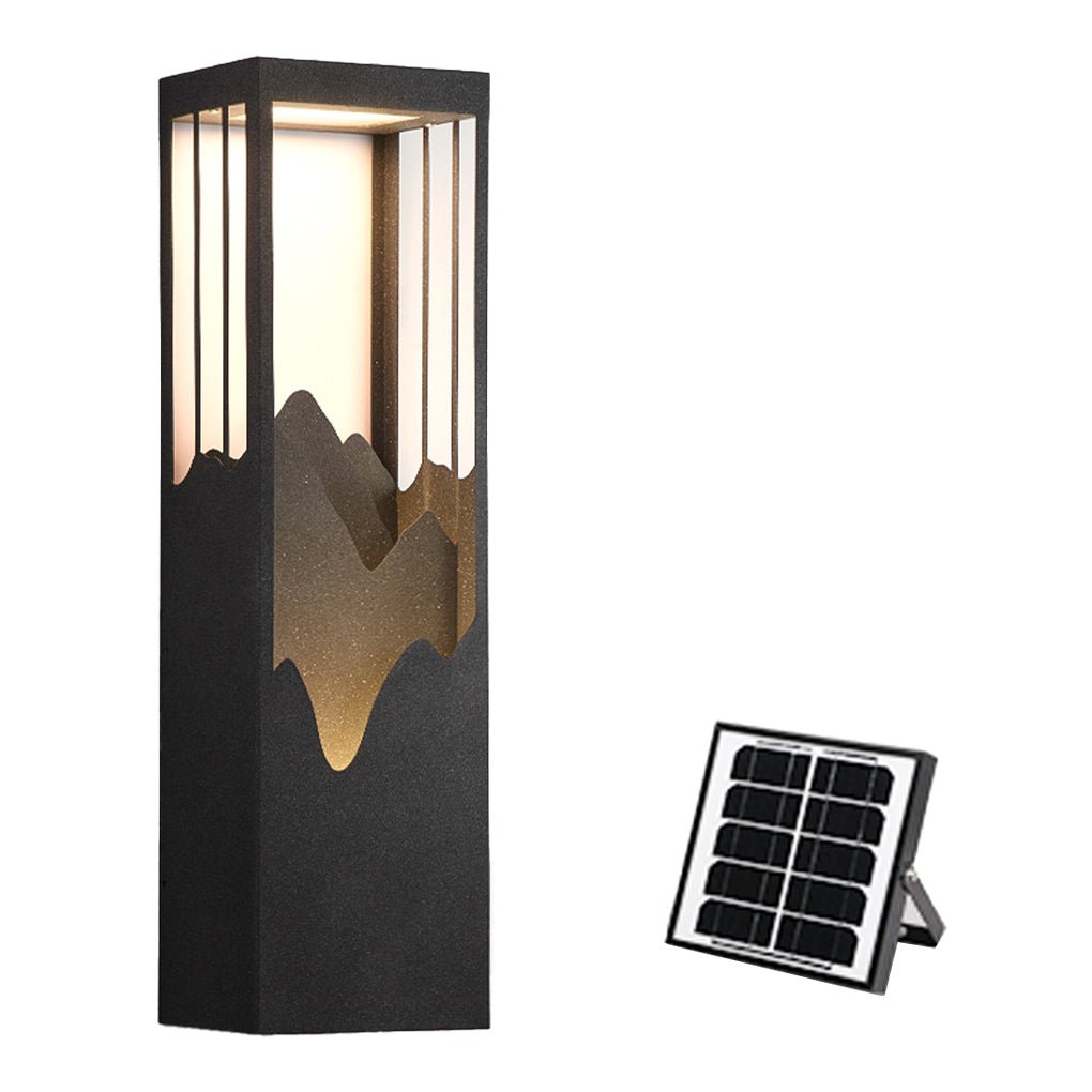 Selna Scenery LED Solar Stainless Outdoor Porch Lights