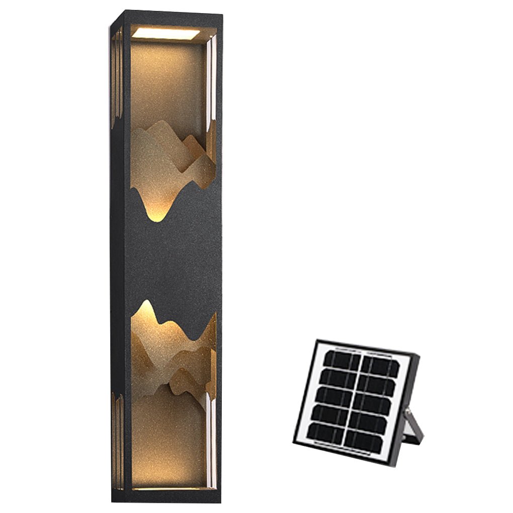 Selna Scenery LED Solar Stainless Outdoor Porch Lights