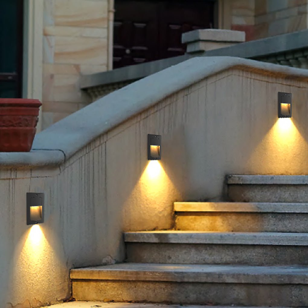Godfrey Rectangle Modern Outdoor Sconces Lights