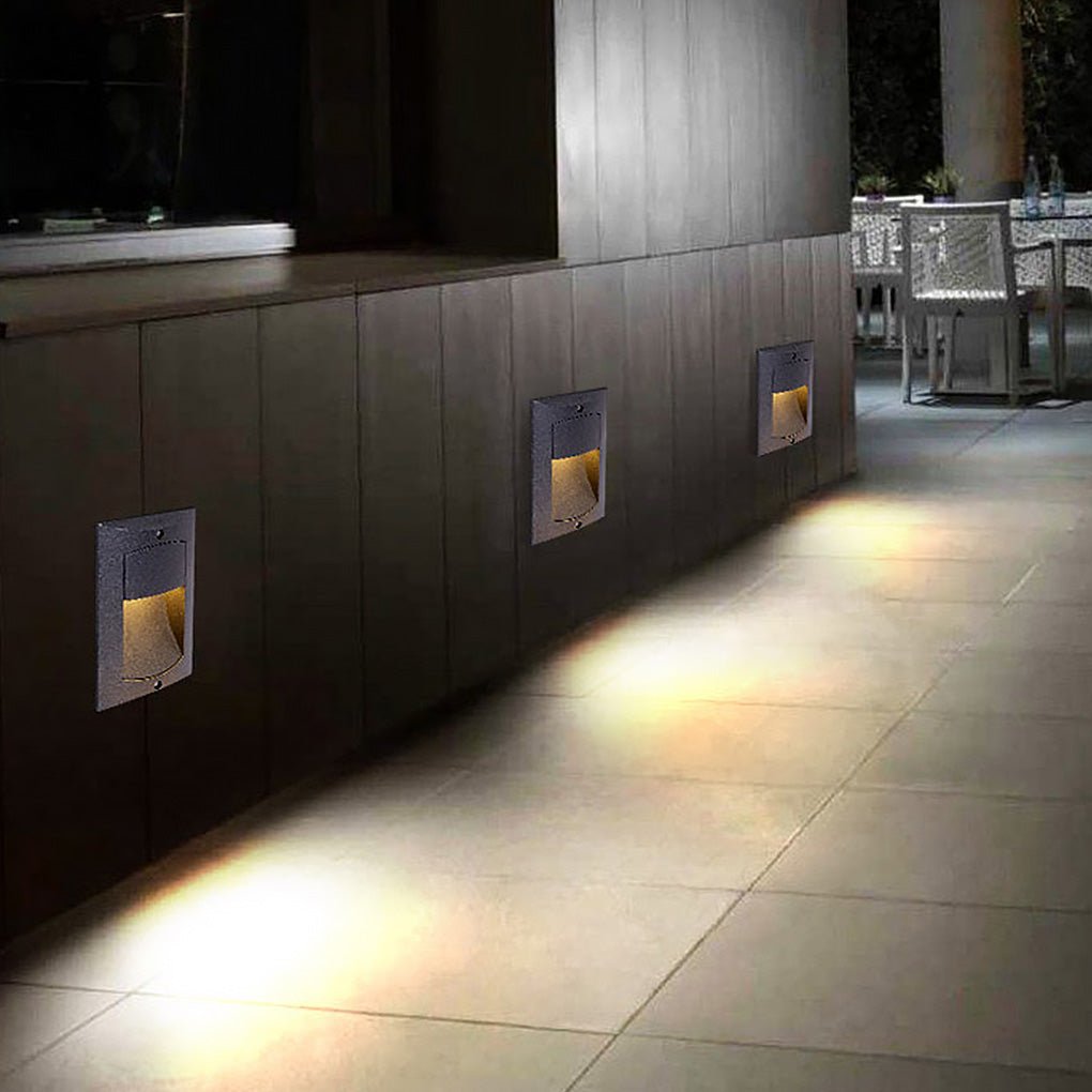 Godfrey Rectangle Modern Outdoor Sconces Lights