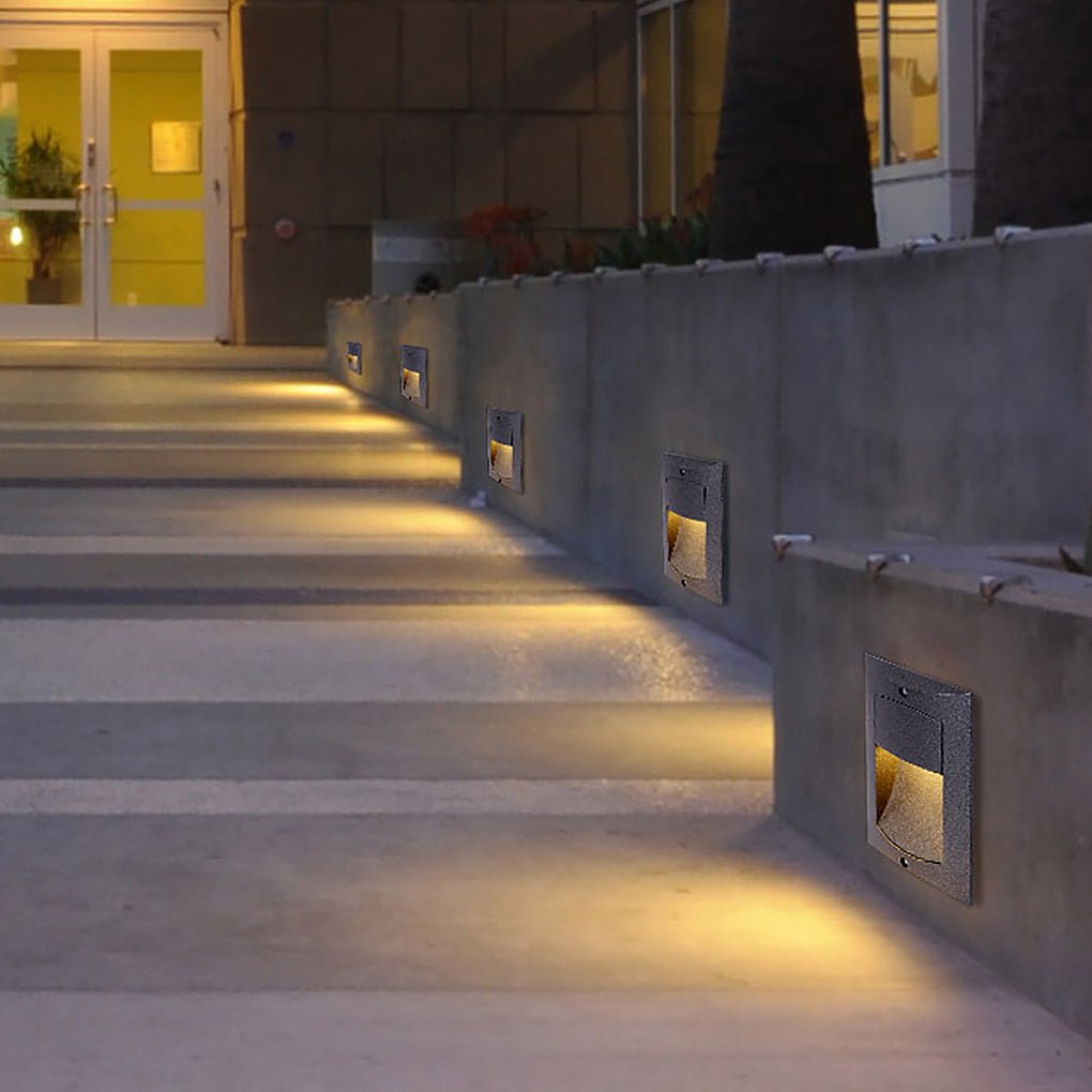 Godfrey Rectangle Modern Outdoor Sconces Lights