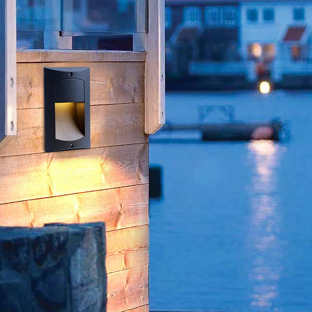Godfrey Rectangle Modern Outdoor Sconces Lights