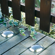 Welrn Round Modern LED Outdoor Step Lights