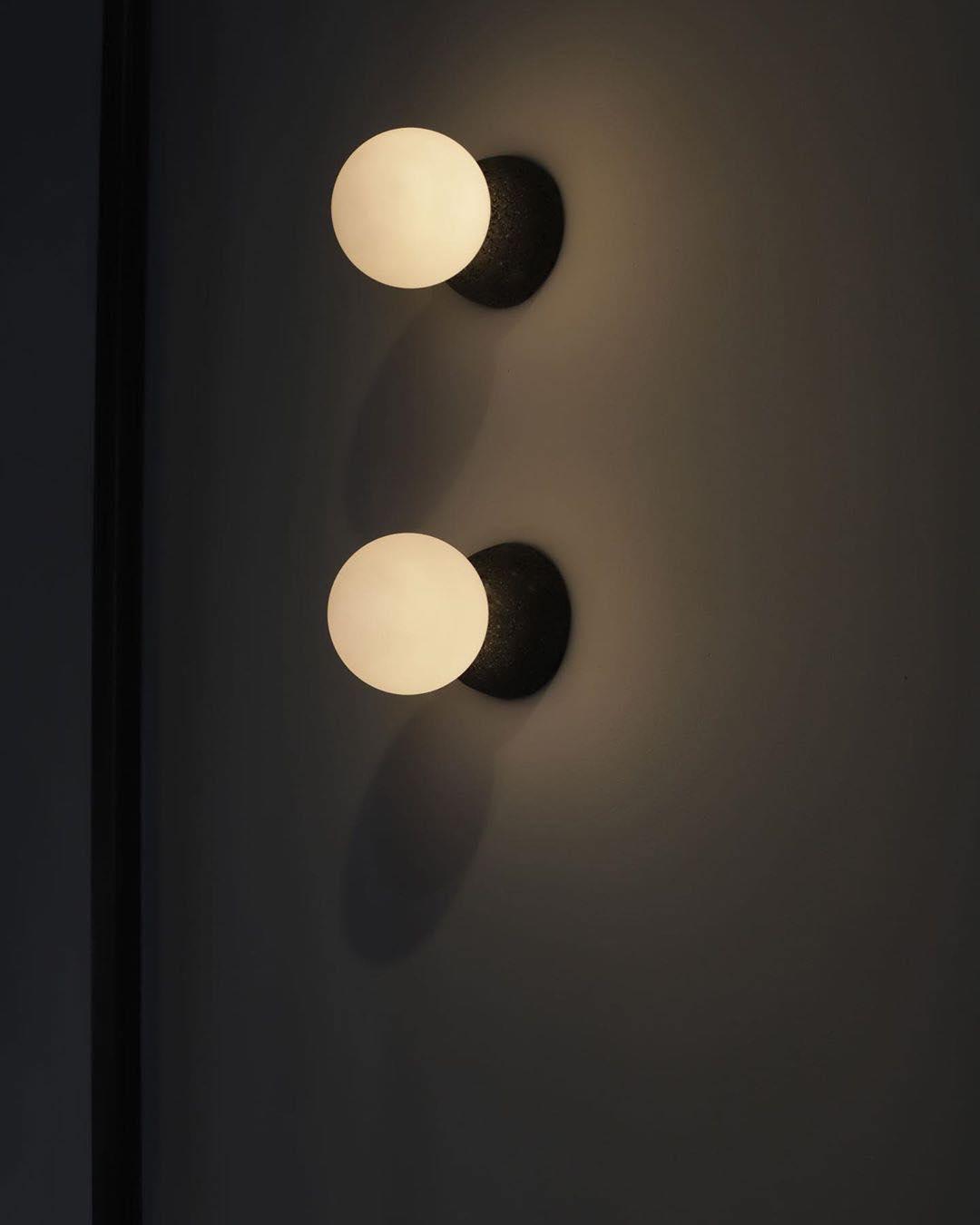 Lustra Wall Lamp Concrete Opal Glass-Neutral Decor