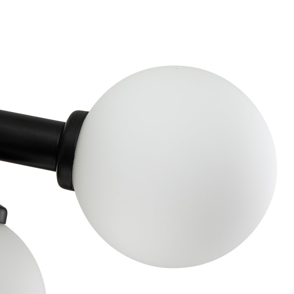 Iris Modern Linear Glass Chandelier-Neutral Decor