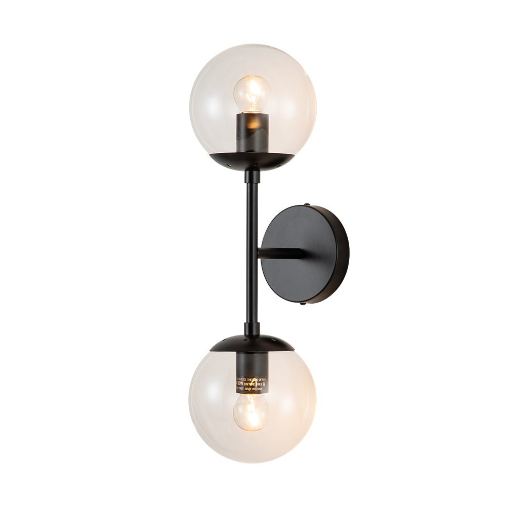 Hjarta Minimalist Glass Wall Sconce - Lamp Copper