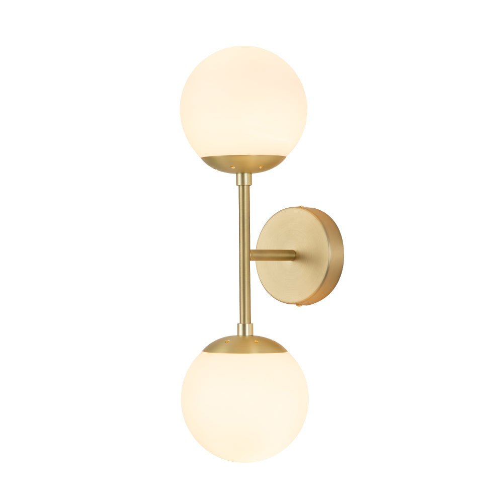 Hjarta Minimalist Glass Wall Sconce - Lamp Copper