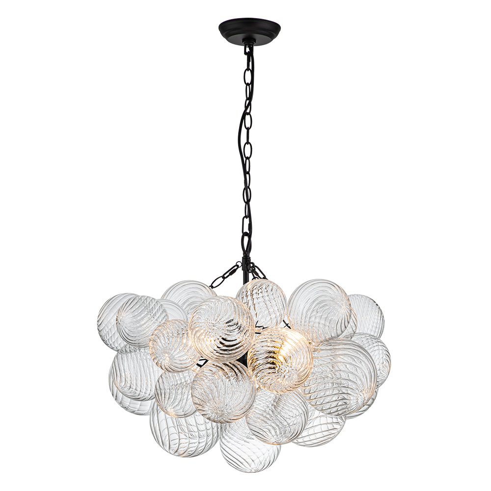 Stellia Bubble Art Brass Chandelier - Lamp Copper