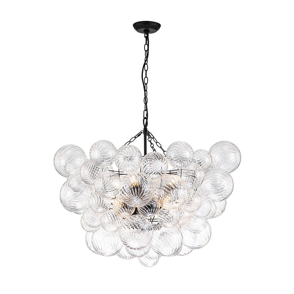 Stellia Bubble Art Brass Chandelier - Lamp Copper