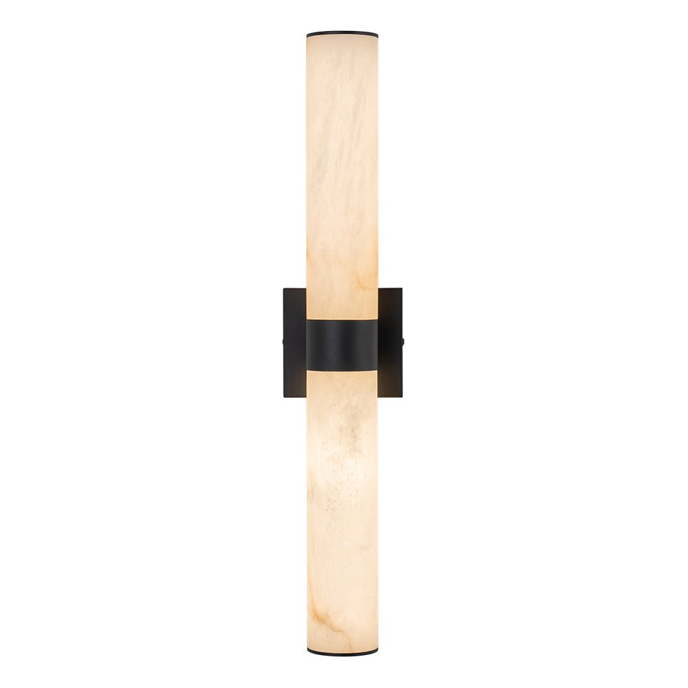 Glitre LED Linear Alabaster Bathroom Wall Sconce-Neutral Decor