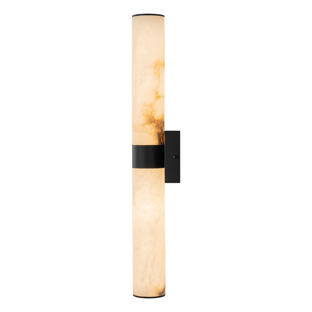 Glitre LED Linear Alabaster Bathroom Wall Sconce-Neutral Decor