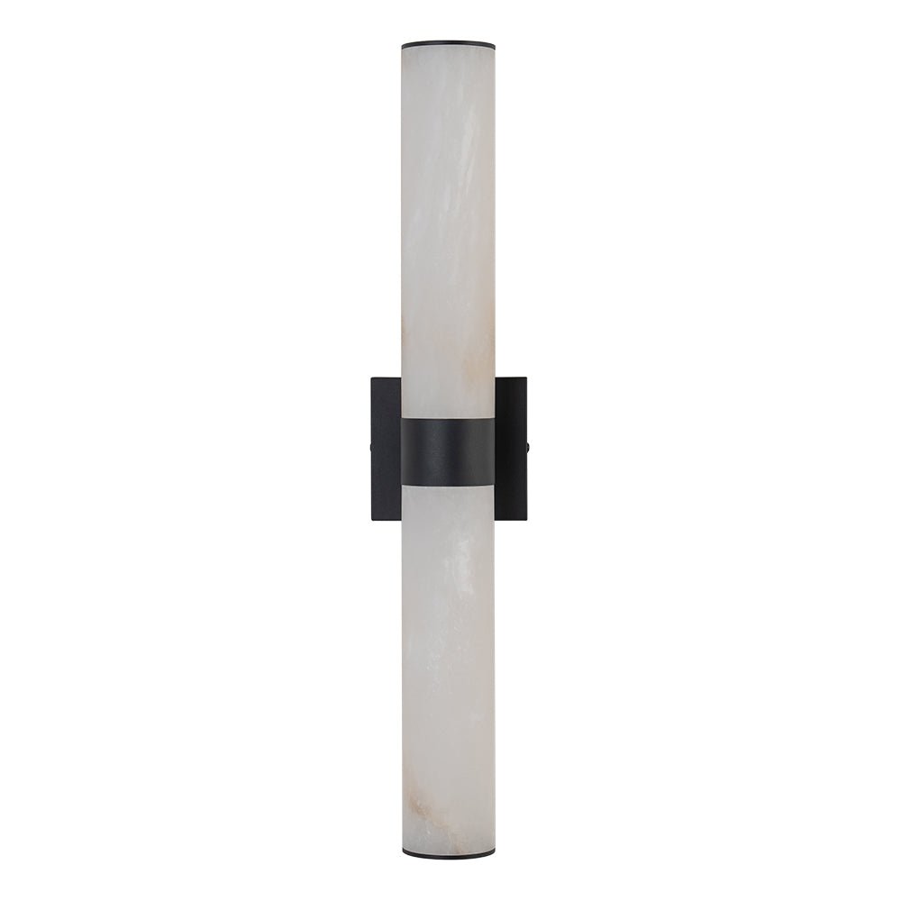 Glitre LED Linear Alabaster Bathroom Wall Sconce-Neutral Decor